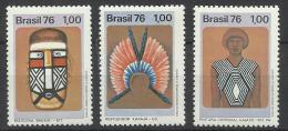 BRASIL **  1976   1198/205 - Unused Stamps