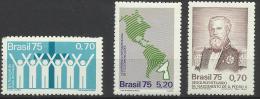 BRASIL **  1975 - Neufs