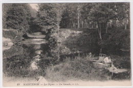 CPA - 28 - MAINTENON - Les Digues - La Cascade - (Lavandière) - Maintenon