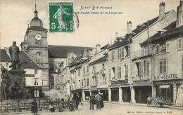 88 SAINT DIE  PLACE JULES FERRY ET CATHEDRALE - Saint Die