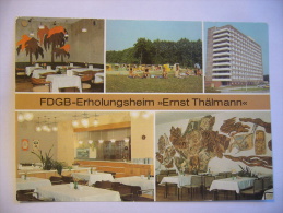 Germany: Rheinsberg - FDGB-Erholungsheim "Ernst Thälmann"  - Interieur - 1988 Used - Rheinsberg