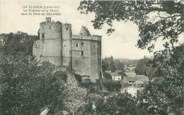 44 - CLISSON - Le Château Et La Sèvre Vers Le Pont Du Nid-d'Oie - Clisson