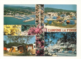 Cp, 83, La Londe-les-Maures, Camping La Forge, Multi-Vues - La Londe Les Maures