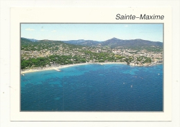 Cp, 83, Sainte-Maxime, Vue Générale Aérienne, écrite - Sainte-Maxime