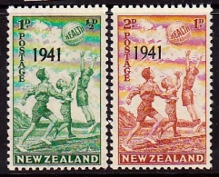 New Zealand Scott B18-19 Set MNH - Unused Stamps