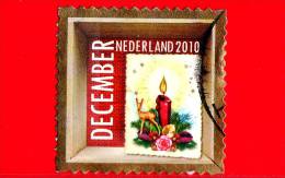 OLANDA - Nederland - 2010 - Francobolli Di Dicembre - Natale - Christmas - Candela - Gebruikt