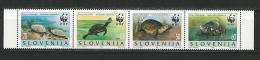 Slovénie: 122/ 125 **  (WWF) - Schildpadden