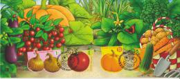 Finland Maximum Card Mi 2025 - 2528 Funny Vegetables Tomato - Onions - Pumpkin - Cucumber 2010 - Postal Stationery