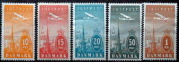 Denmark 1934  MiNr.217-221 MH (**)  (lot Ks 229 ) - Neufs