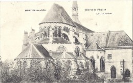 Cpa - Montier En Der - Chevet De L'église ( En L'état ) - Montier-en-Der