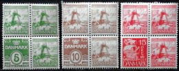 Denmark 1937Dybbøl-block  MiNr.( H-BL-10-12 ) MH (**)  (lot Ks 228 ) - Neufs