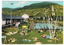 D4084  ZELL An Der MOSEL : Schwimmbad ( Swimming-pool, Piscine) - Zell