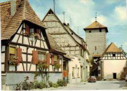 Dambach La Ville - Maison Fleurie Et Tour Basse - Dambach-la-ville