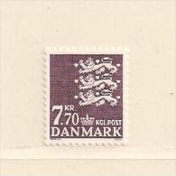 DANEMARK   ( EUDAN - 2 )   1989    N° YVERT ET TELLIER    N° 941   N** - Unused Stamps