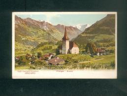 AK - Suisse BE - Frutigen - Kirche ( Eingetragene Schutzmarke ) - Frutigen