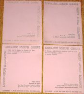 Lot De 4 Buvards : Librairie Joseph GIBERT - TOULOUSE - Papeterie