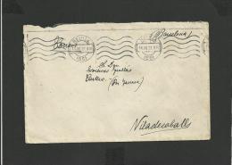 Enveloppe Melilla 1927 Pour Viladecaballs - Marocco Spagnolo
