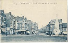 Armentières - Grande Place Et Rue De Dunkerque  - 1928 - Armentieres