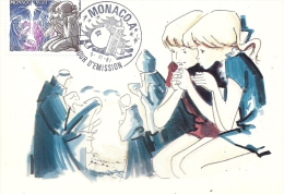 MONACO - Noël 1981 - Tampon à Date D'émission - Maximum Cards