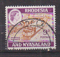 P3923 - BRITISH COLONIES RHODESIA & NYASALAND Yv N°25A - Rodesia & Nyasaland (1954-1963)