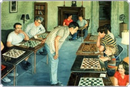 Chess Card 0331-3 - Schach