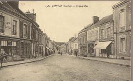 CONLIE - Grande-Rue - Grands Docks De La Sarthe - Commerce Mlles Legeay - Conlie