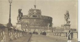 ITALY – VINTAGE POSTCARD – ROMA  “CASTEL SANT'ANGELO”- ANIMATED ¡¡¡¡¡NOT SHINING –SCRITTA  PARTE POSTERIORE  RE3633 N.P. - Castel Sant'Angelo