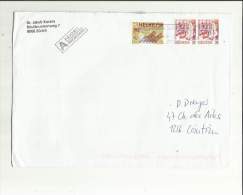 Enveloppe Timbrée  De Exp; Dr  Jakub Kucera A  Zurich 8006 Adressé A Mr Dreyer A Cointrin 1216 - Postage Meters