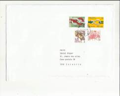 Enveloppe Timbrée  De Exp; Mr Kessler Beat  A  Dudingen 3186  Adressé A Mr Dreyer A Cointrin 1216 - Postage Meters