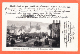 SAINT-PIERRE-ET-MIQUELON - Incendie De La Nuit Du 1er Au 2 Novembre 1902 - Saint-Pierre En Miquelon