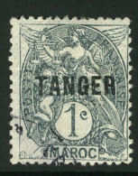 French:Tanger Ops On Maroc 1918 1c  VFU - Sonstige & Ohne Zuordnung