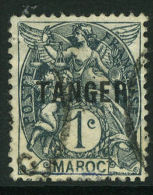 French:Tanger Ops On Maroc 1918 1c  VFU - Altri & Non Classificati