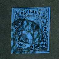 5499e  Saxony~ Michel #10  Used ~( Michel €25.00 )  Offers Welcome! - Sachsen