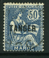 French:Tanger Ops On Maroc 1918 50c  VFU - Other & Unclassified