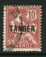 French:Tanger Ops On Maroc 1918 10c  VFU - Other & Unclassified