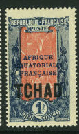 French:Tchad 1924-33 1f  MLH - Altri & Non Classificati