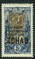 French:Tchad 1924-33 5f  MNH - Otros & Sin Clasificación