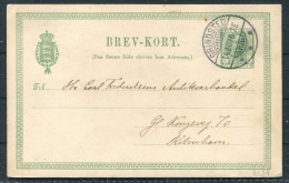 1906 Denmark Grindsted Brev-Kort Stationery Postcard - Lettres & Documents