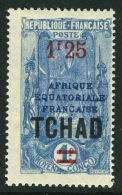 French:Tchad 1925-27 1f.25 On 1f  MNH - Altri & Non Classificati