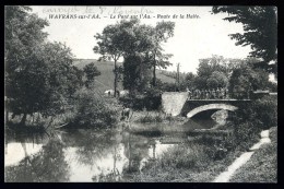 Cpa  Du 62 Wavrans Sur L' AA  Le Pont Sur L' Aa  Route De La Halte  .. Lumbres Saint Omer    HRT12 - Lumbres