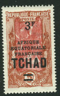 French:Tchad 1925-27 3f On 5f  MNH - Other & Unclassified