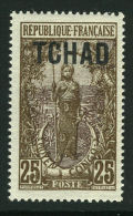 French:Tchad 1922 25c  MNH - Other & Unclassified