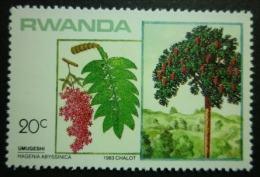 RWANDA 1984: COB 1186, (*) - LIVRAISON GRATUITE A PARTIR DE 10 EUROS - Ungebraucht