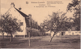 Wetteren-Quatrecht.  -  Provinciale Landbouwschool.  Schoolhoeve - Wetteren