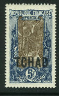 French:Tchad 1922 5f  MNH - Other & Unclassified