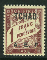 French:Tchad 1928 1f  MNH - Otros & Sin Clasificación
