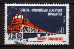 TURCHIA - 1971 YT 2007 USED - Used Stamps