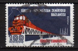 TURCHIA - 1971 YT 2007 USED - Gebraucht