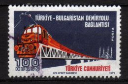 TURCHIA - 1971 YT 2007 USED - Used Stamps