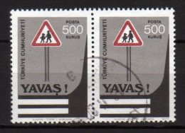 TURCHIA - 1977 YT 2205 X 2 USED - Used Stamps